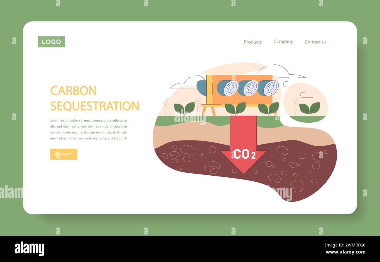 Co2 absorption Stock Vector Images Alamy