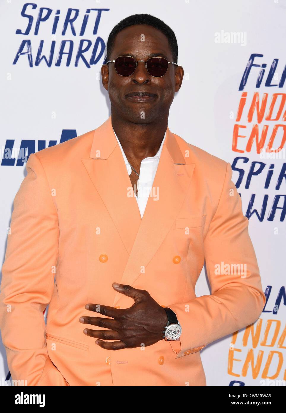 SANTA MONICA, CALIFORNIA FEBRUARY 25 Sterling K. Brown attends the