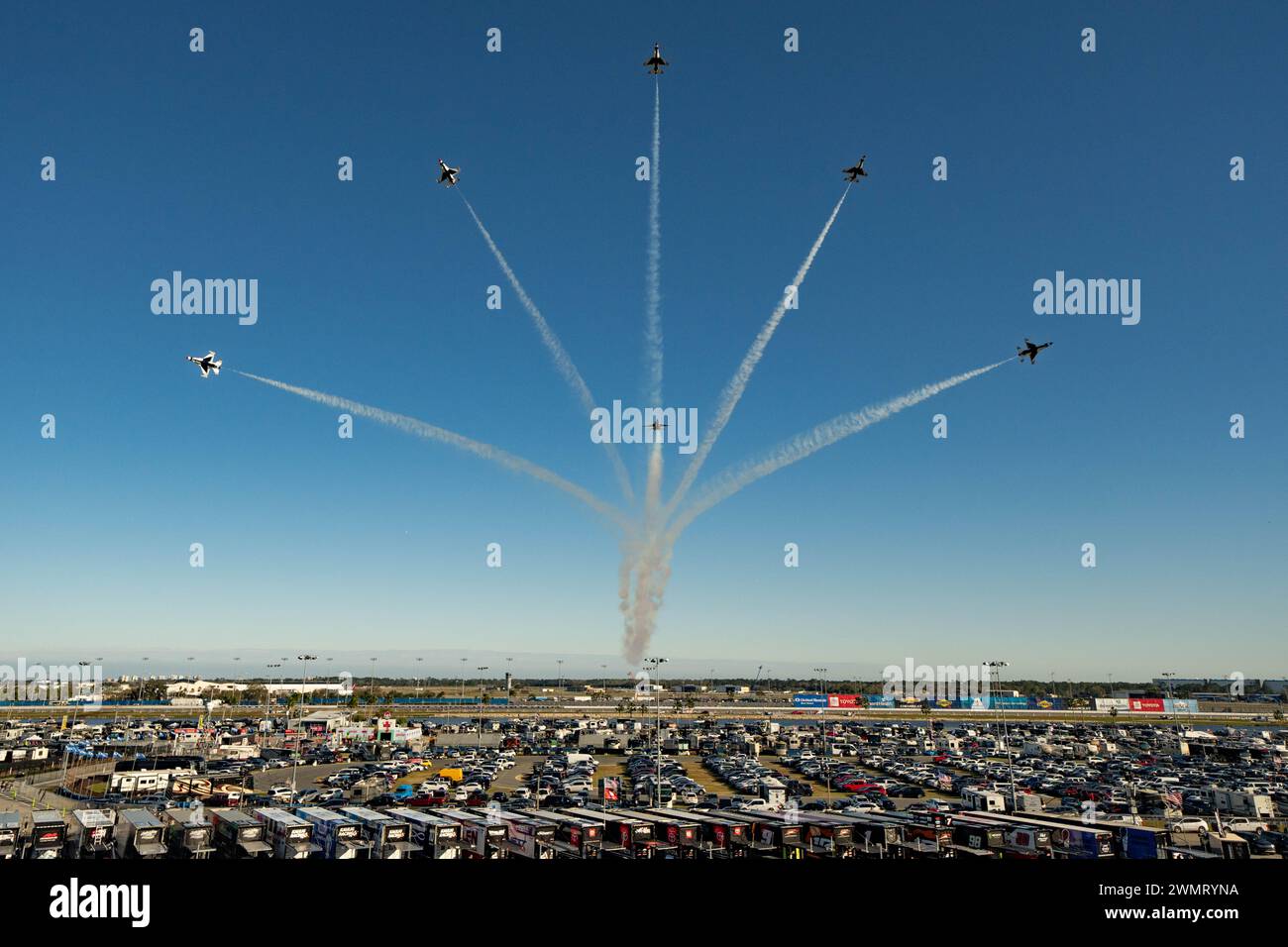 The United States Air Force Air Demonstration Team “Thunderbirds