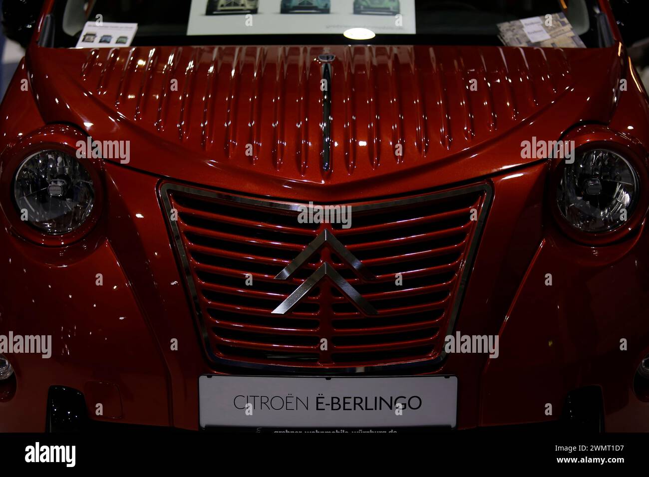 Giessen, Germany. 25th Feb, 2024. Citroen Retro Camper seen during automobile Exhibition in Giessen Hessenhallen. (Photo by Mohammad Javad Abjoushak/SOPA Images/Sipa USA) Credit: Sipa USA/Alamy Live News Stock Photo