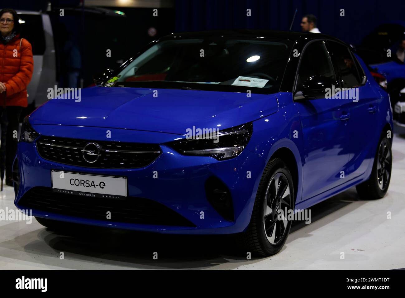 Giessen, Germany. 25th Feb, 2024. Opel Corsa seen during automobile Exhibition in Giessen Hessenhallen. (Photo by Mohammad Javad Abjoushak/SOPA Images/Sipa USA) Credit: Sipa USA/Alamy Live News Stock Photo