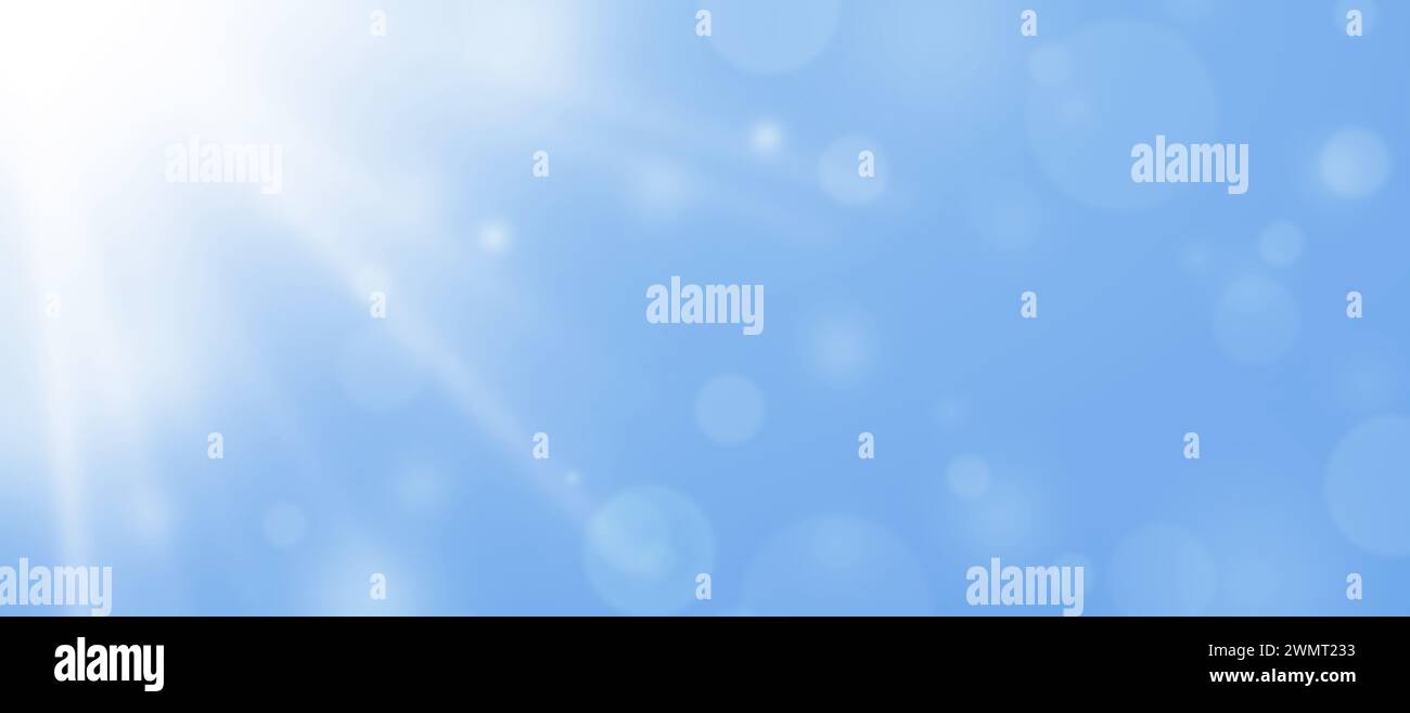 Sunny forest wallpaper sun rays hi-res stock photography and images - Alamy