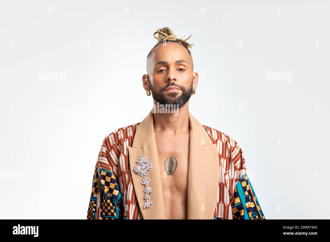 Portrait millennial black man face hi-res stock photography and images ...