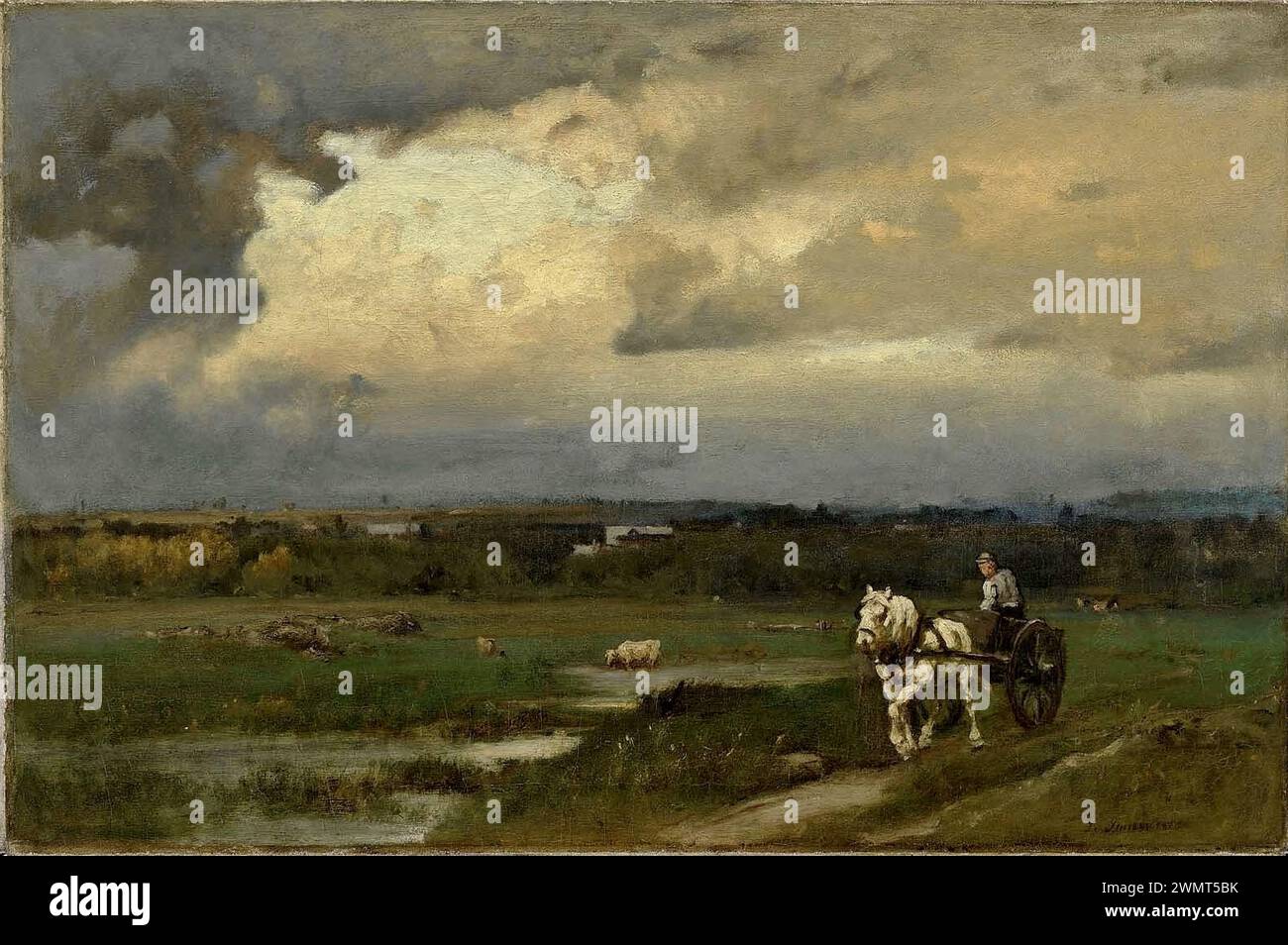 Morning George Inness 1875c hi-res stock photography and images - Alamy