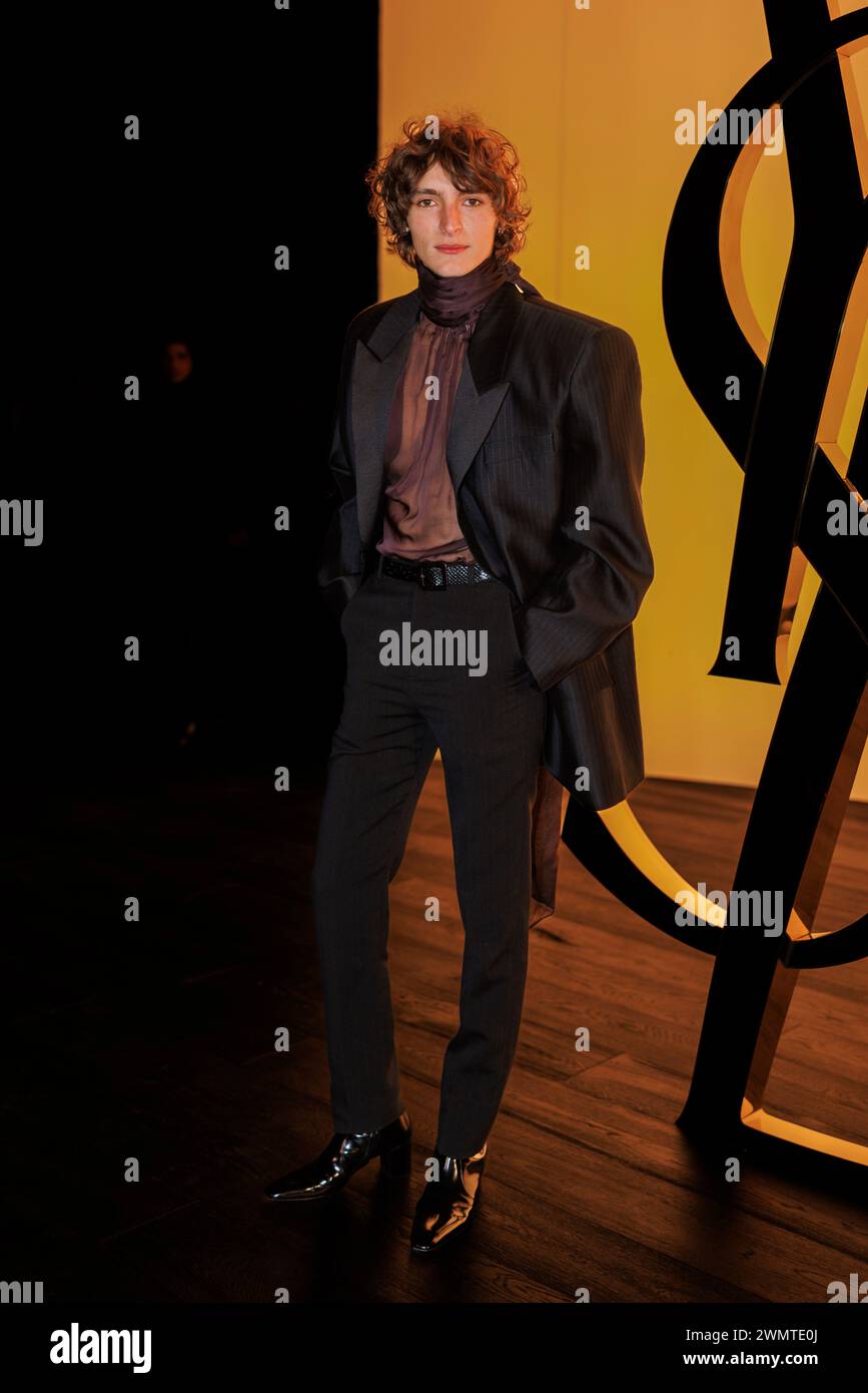 Vassili Schneider attends the Yves Saint Laurent Fall/Winter 20242025