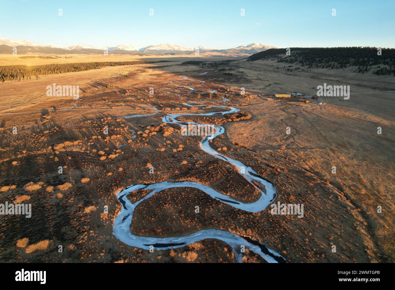 Frozen River | Río Congelado Stock Photo