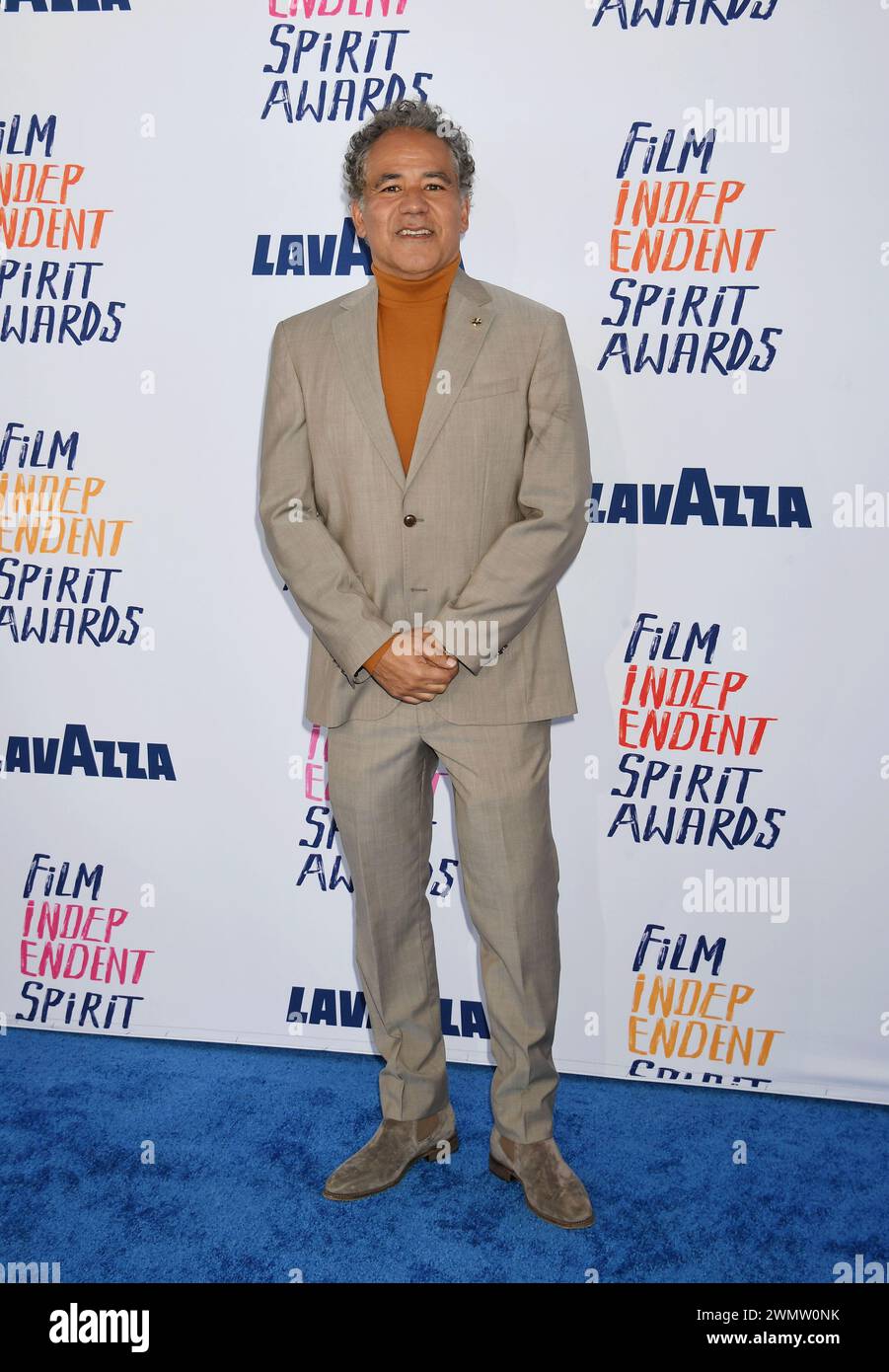 SANTA MONICA, CALIFORNIA - FEBRUARY 25: John Ortiz attends the 2024 Film Independent Spirit Awards On The Beach on February 25, 2024 in Santa Monica, Stock Photo