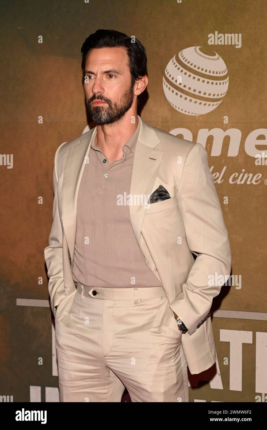 Mexico City Mexico 27th Feb 2024 American Actor Milo Ventimiglia Is mexico-city-mexico-27th-feb-2024-american-actor-milo-ventimiglia-is