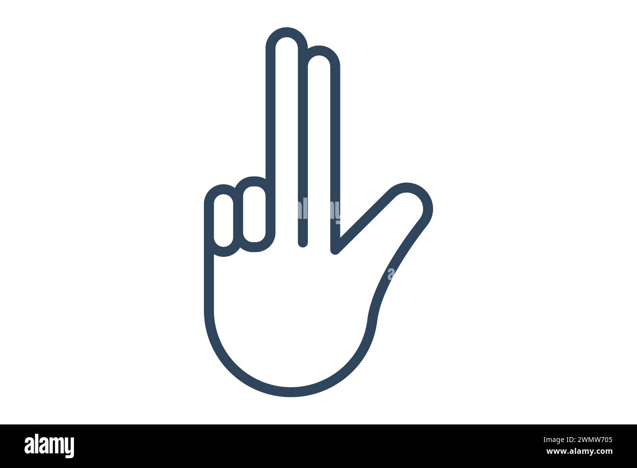 Deaf mute icon cartoon style Stock Vector Images - Alamy