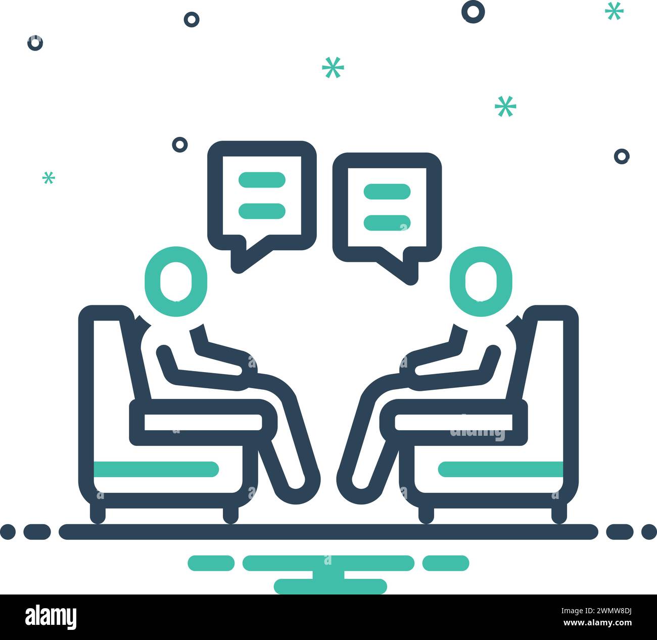 Icon for discussing,dissert Stock Vector Image & Art - Alamy
