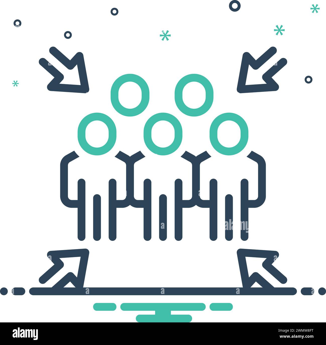 Icon for gather,congregate Stock Vector Image & Art - Alamy