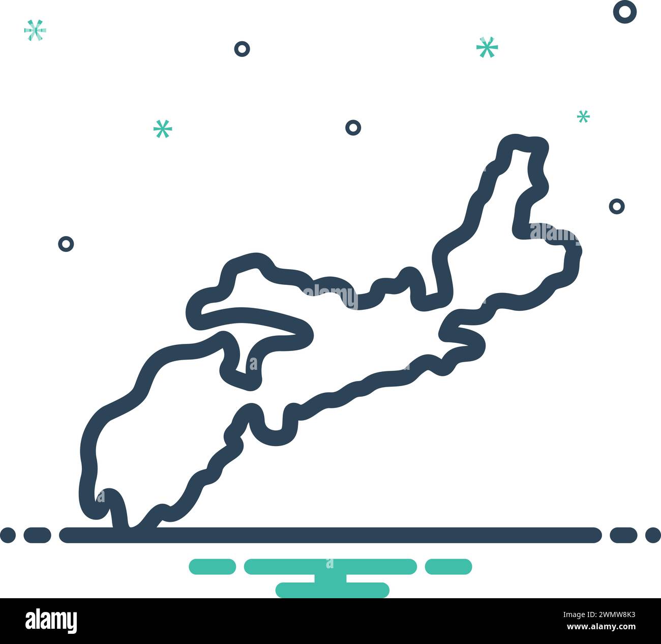Nova scotia map Cut Out Stock Images & Pictures Alamy