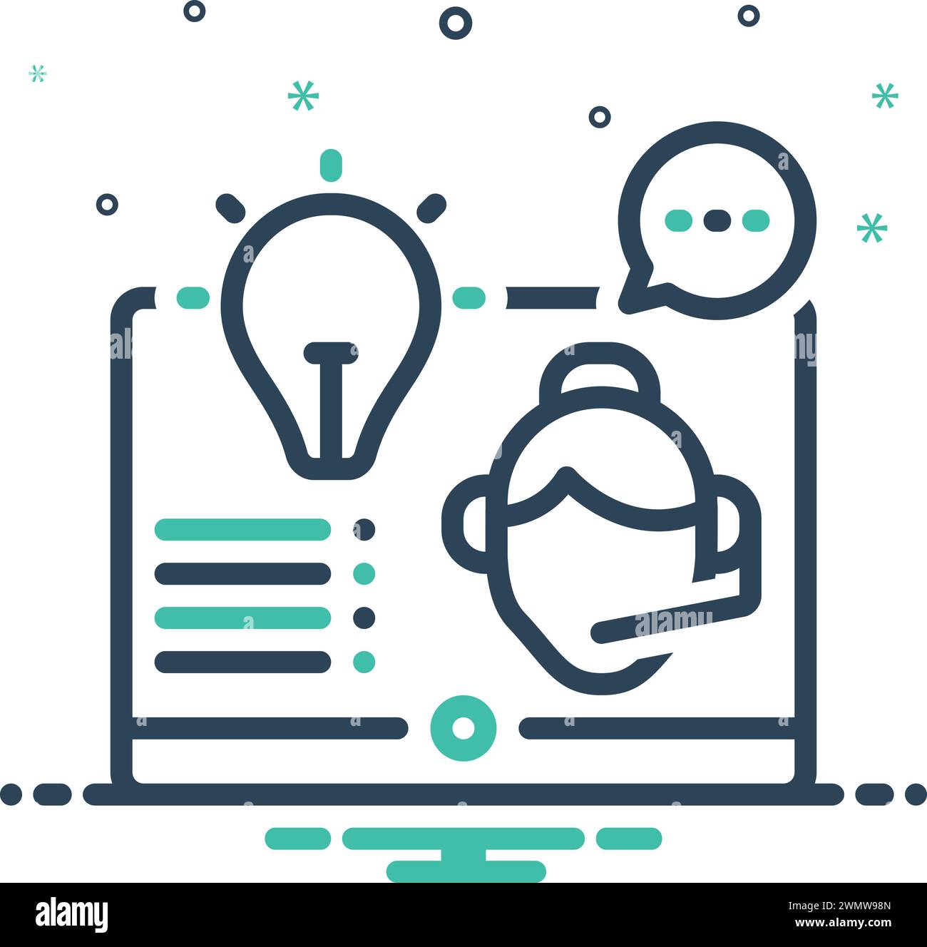 Icon for assistance,help Stock Vector Image & Art - Alamy