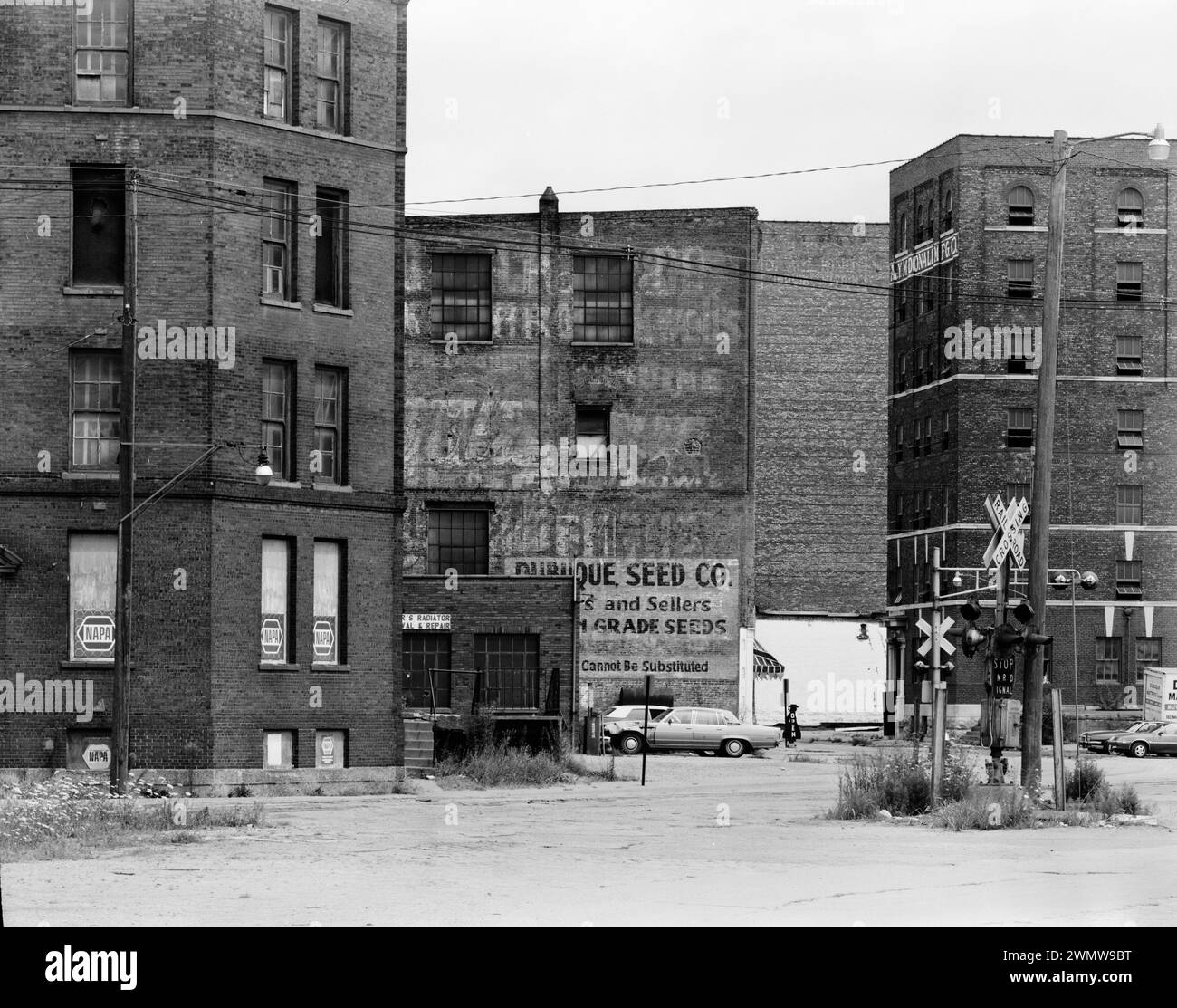 McFadden Spice and Coffee Company Factory and Warehouse at left
