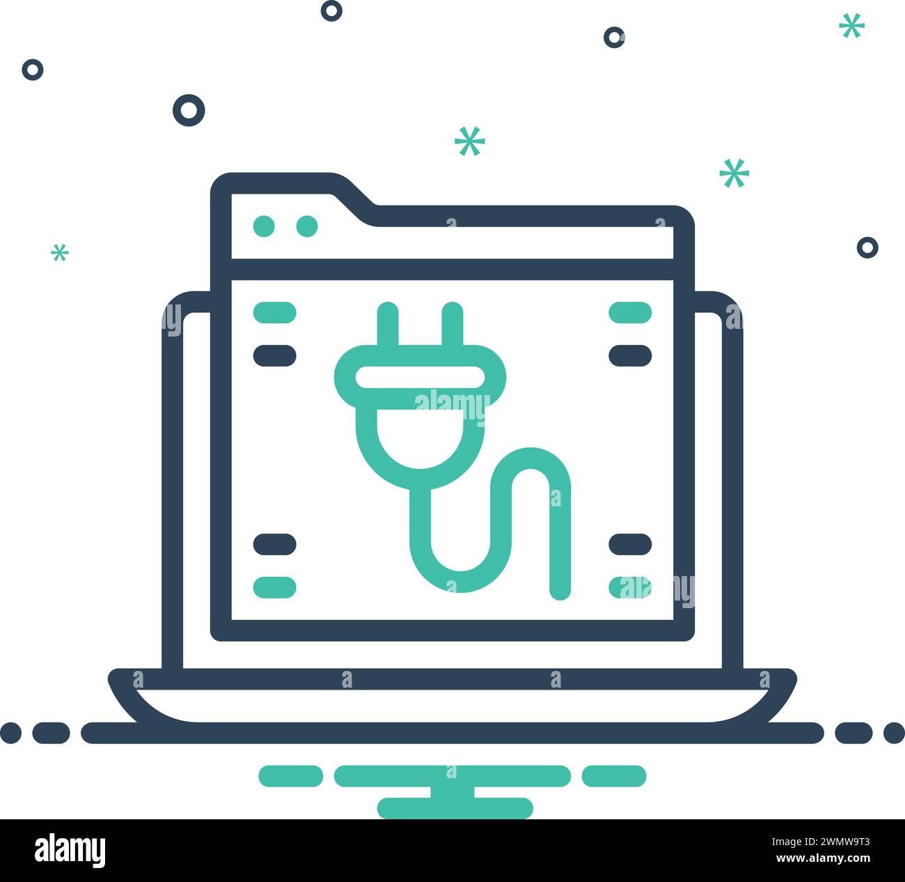 Icon for plugin,plug Stock Vector Image & Art - Alamy