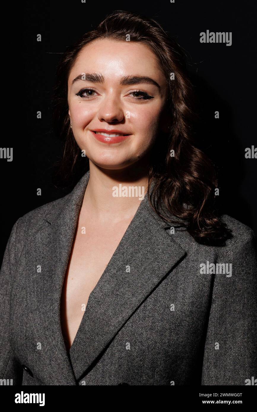 Maisie Williams Attends The Christian Dior Fall Winter 2024 2025 Ready Maisie Williams Attends The Christian Dior Fallwinter 2024 2025 Ready To Wear Collection Presented Tuesday Feb 27 2024 In Paris Photo By Vianney Le 2WMWGGT