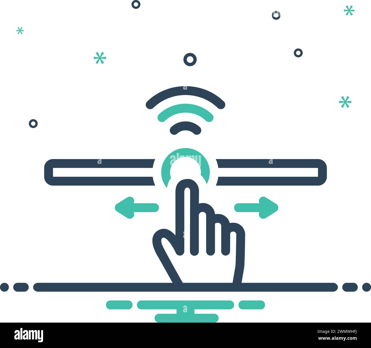 Icon for control command stock vector image art alamy