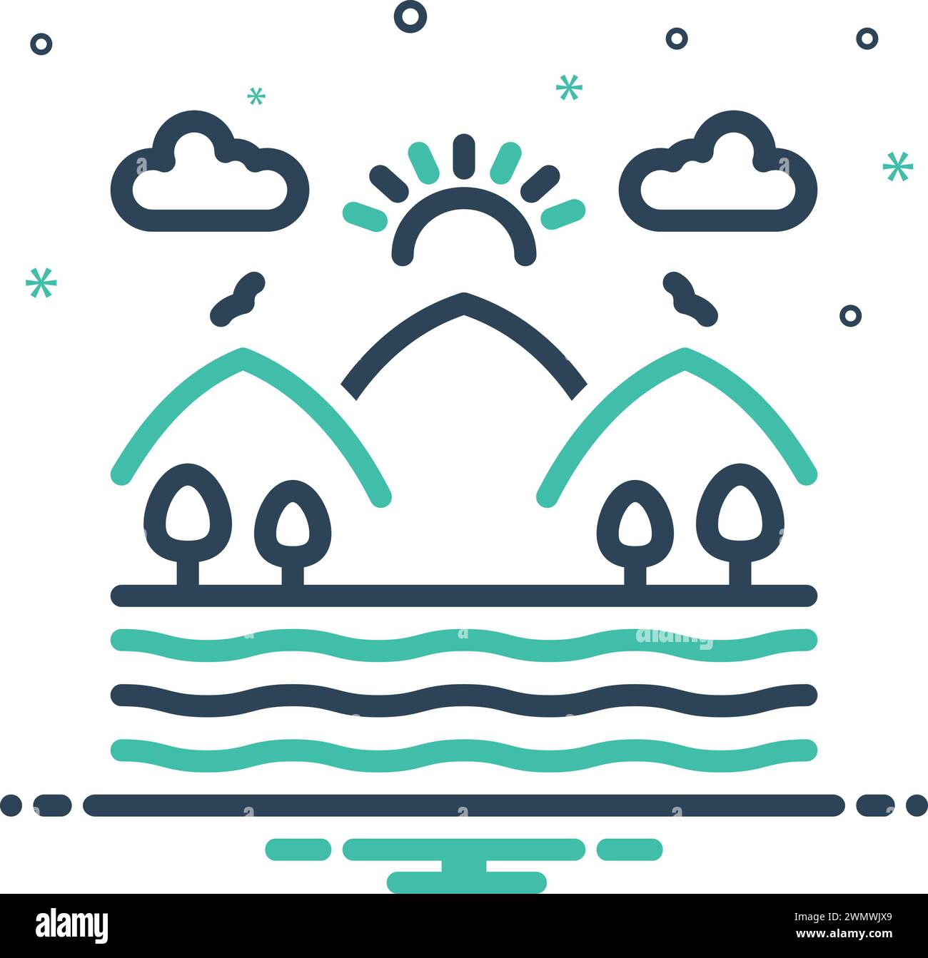 Icon for vast,enormous Stock Vector Image & Art Alamy