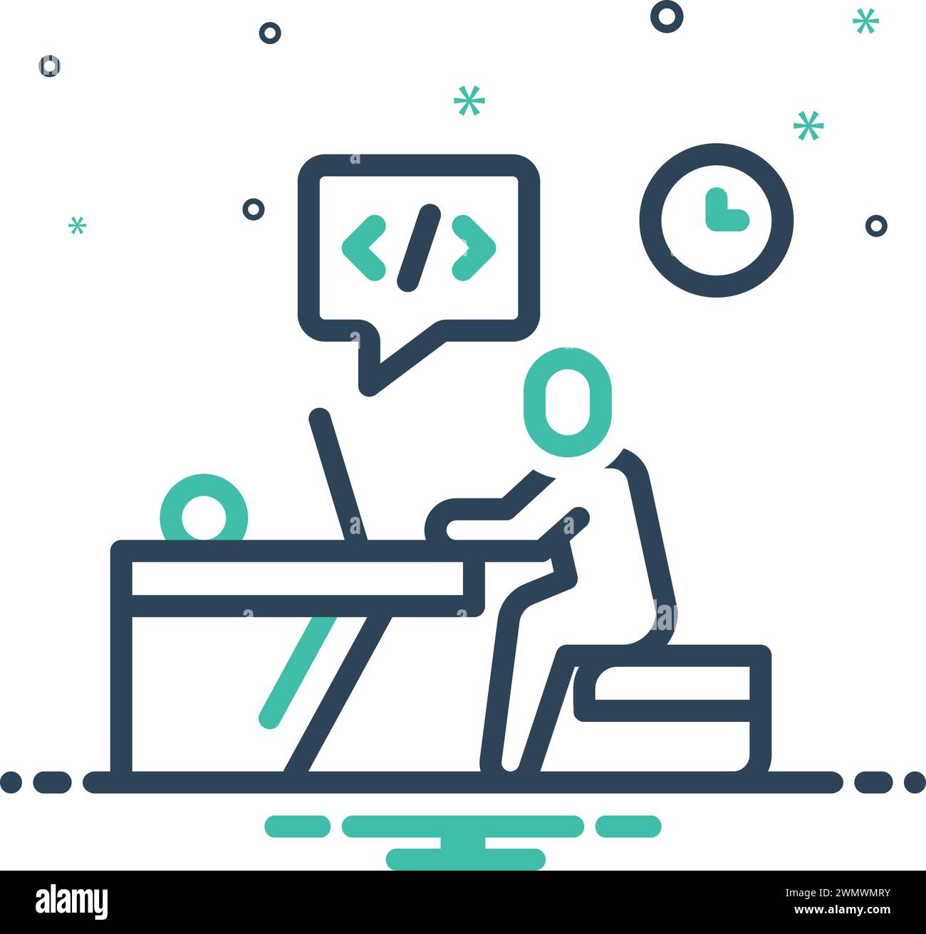 Icon for developer,programming Stock Vector Image & Art - Alamy