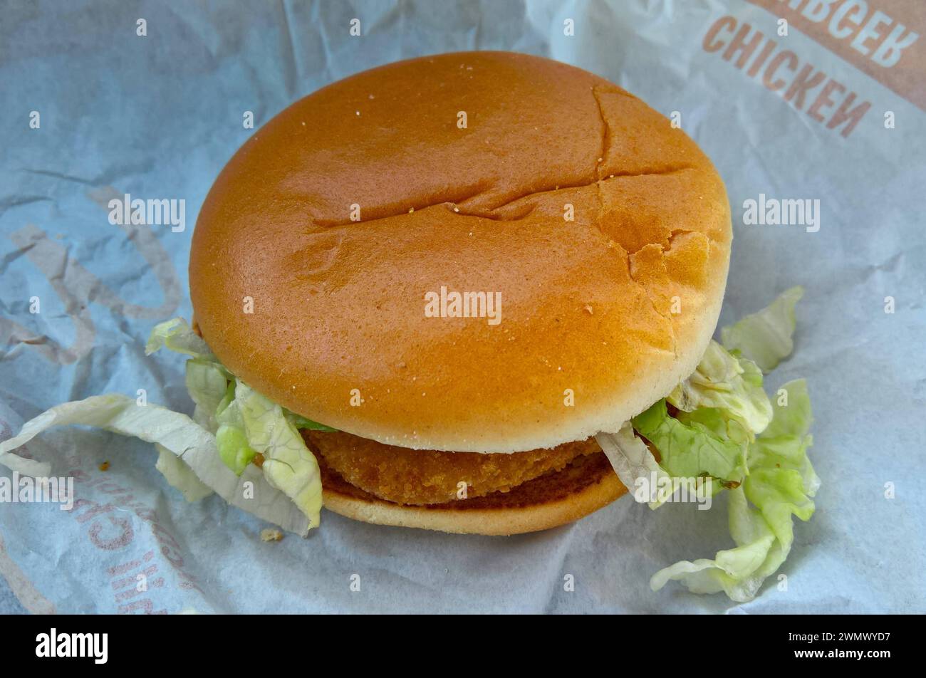 chicken burger mc donalds kalorien