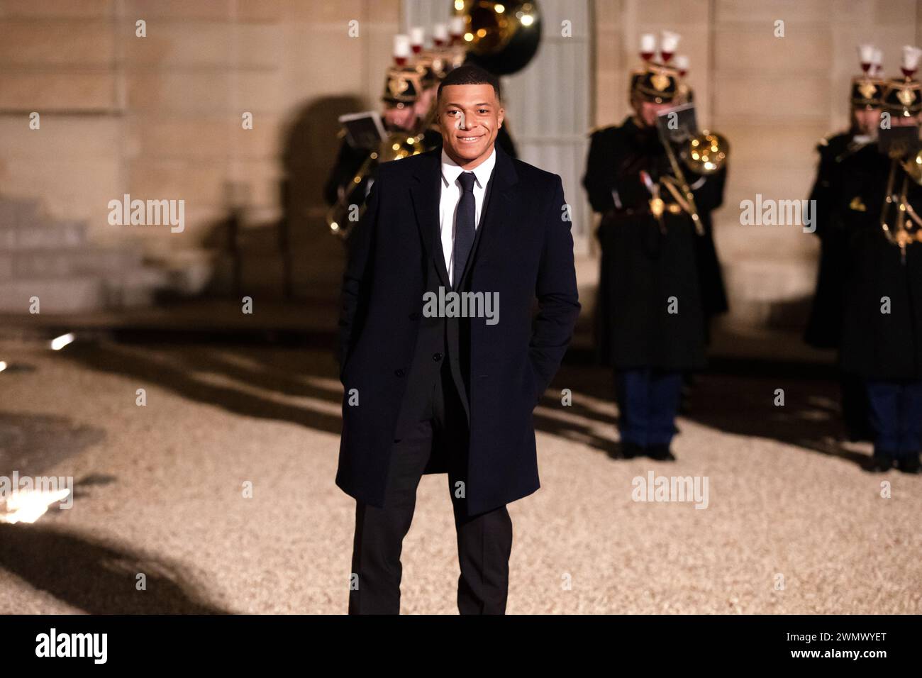 Paris, France, Tuesday 27 february 2024, Mr Kylian Mbappé, Credit François Loock / Alamy Live News Stock Photo