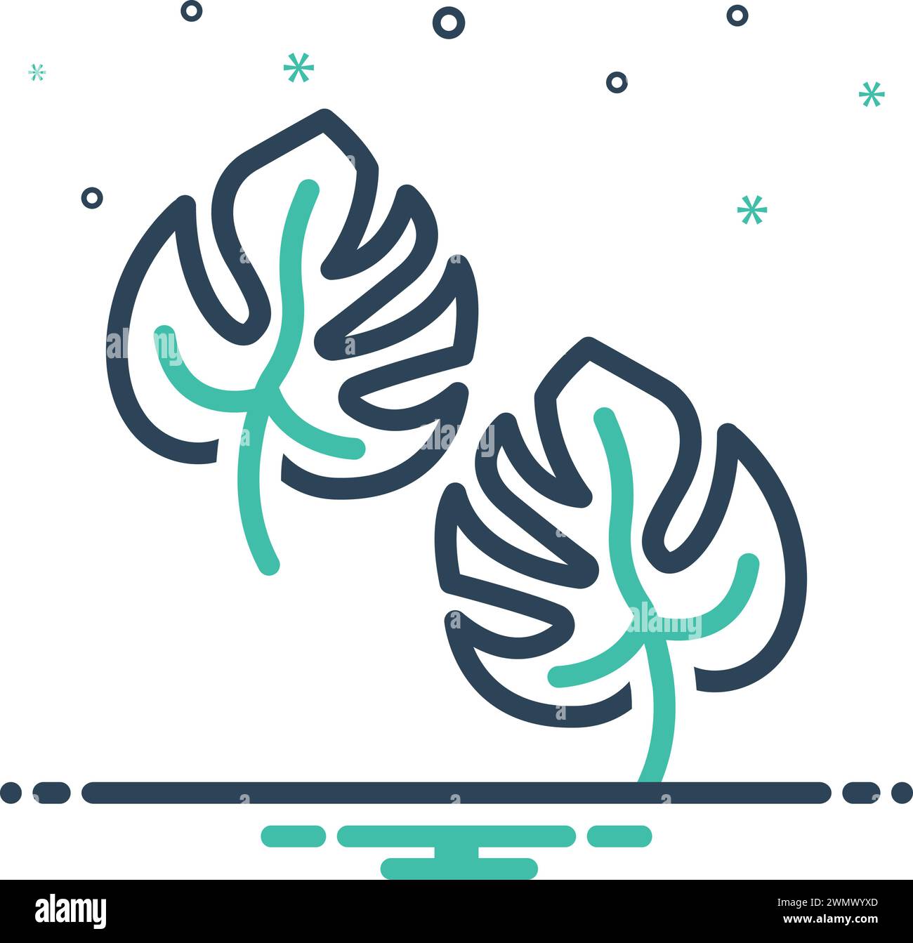 Icon for leaves,leafage Stock Vector Image & Art - Alamy