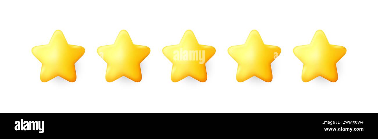Five stars customer product rating review. Feedback stars, best service ...