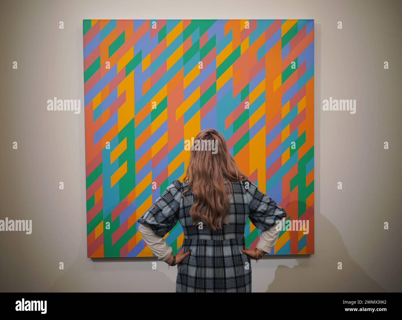 Bridget riley picture hi-res stock photography and images - Alamy