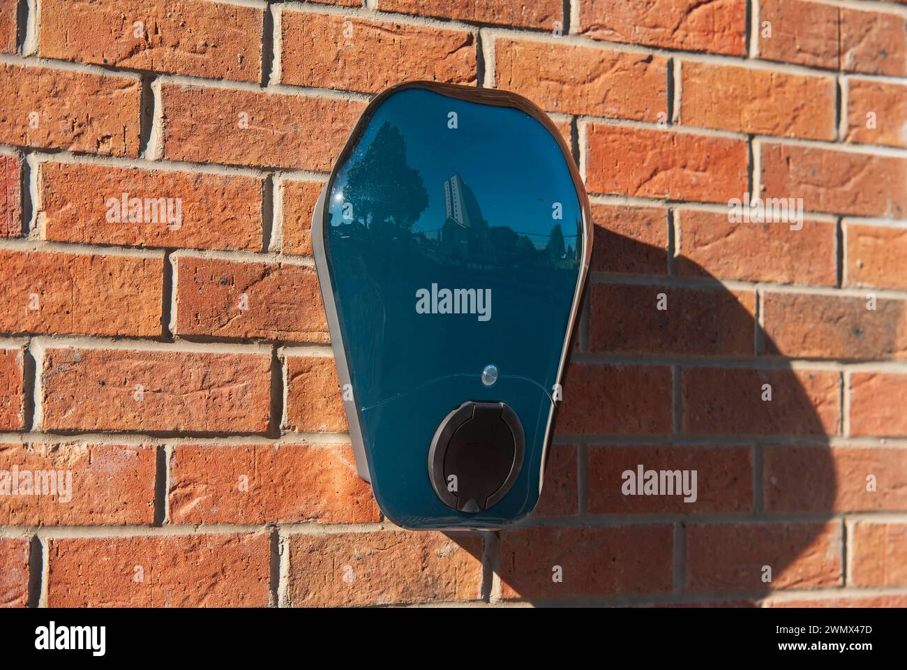 Photo inspiration: Gallery Detail: Private Electric Vehicle Charging Station Fitted To The Face Of