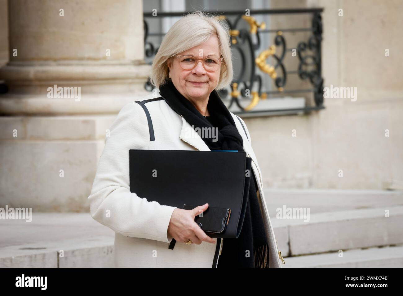 © Thomas Padilla/MAXPPP 28/02/2024 ; Paris, France ; SORTIE DU