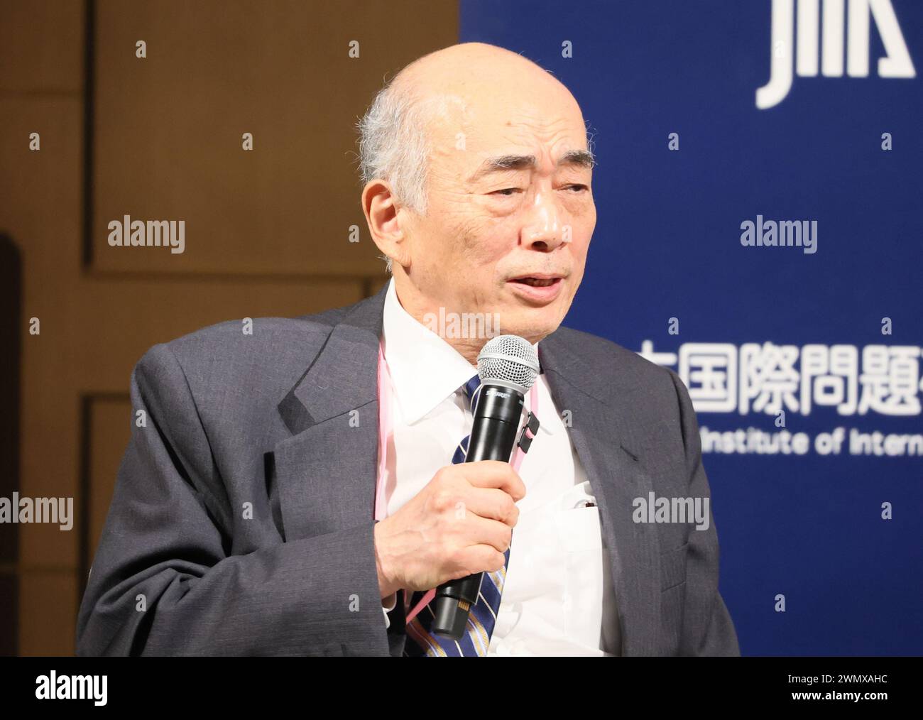 Tokyo, Japan. 28th Feb, 2025. Former Japanese Vice Foreign Minister and