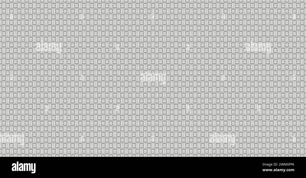 PVC blinds texture seamless pattern. Rough woven mat. Vinyl table