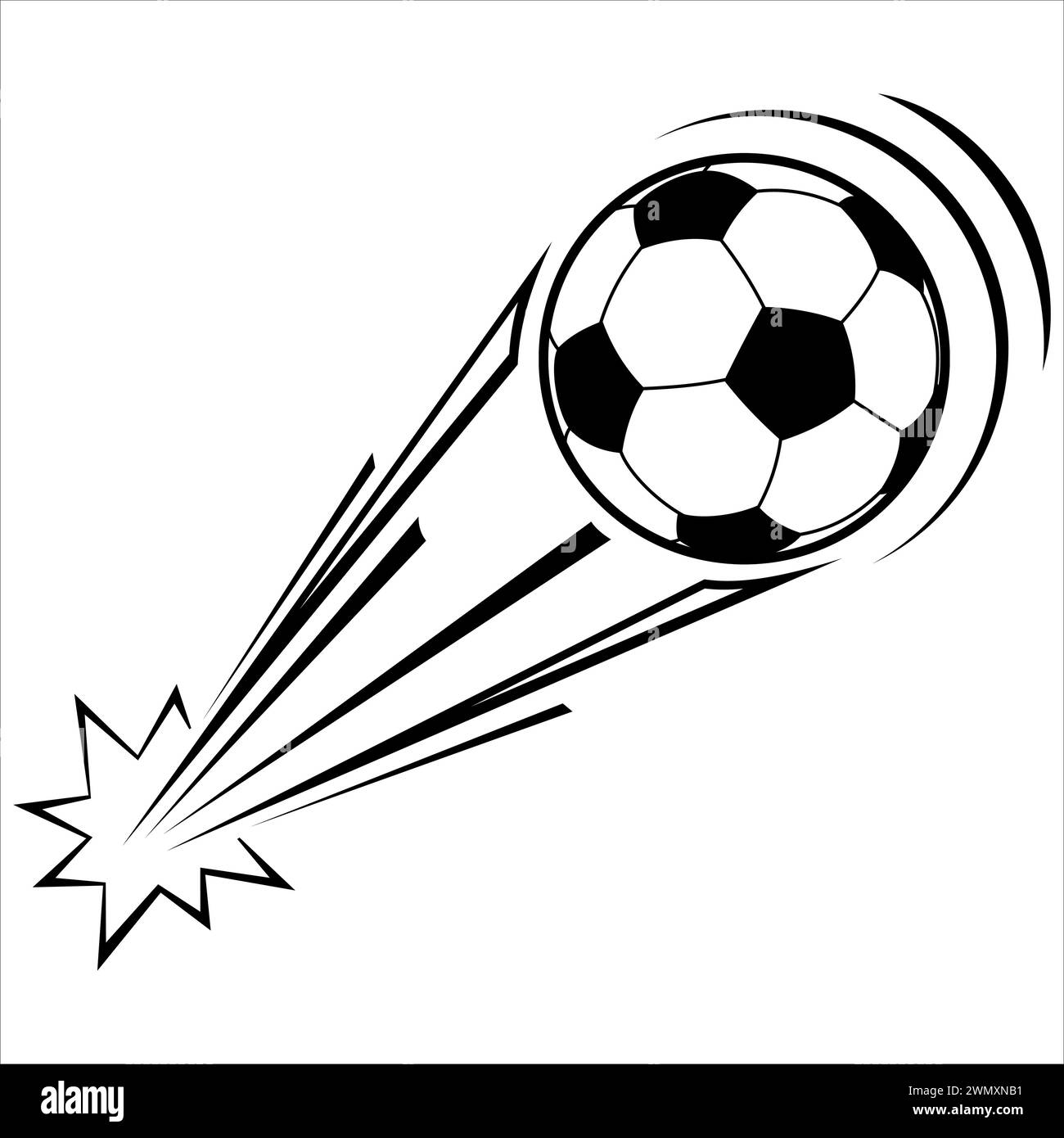 art illustration design of soccer ball Stock Vector Image & Art - Alamy