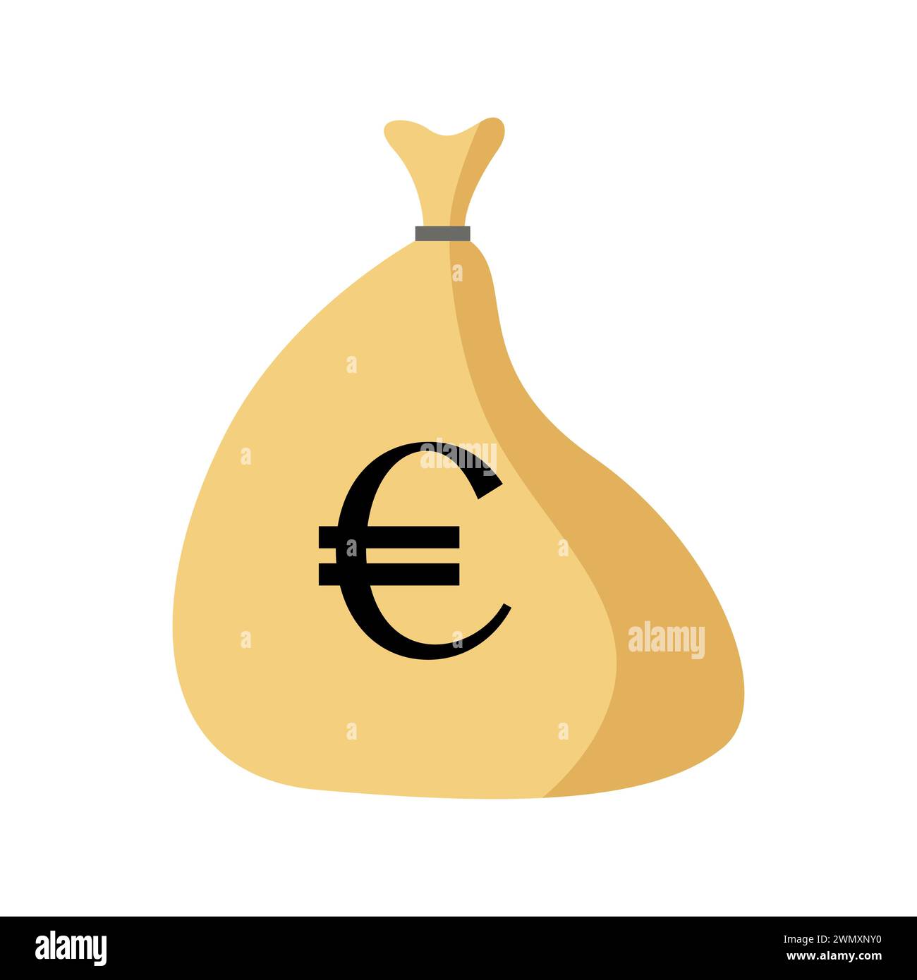Money bag  icon vector Stock Vector