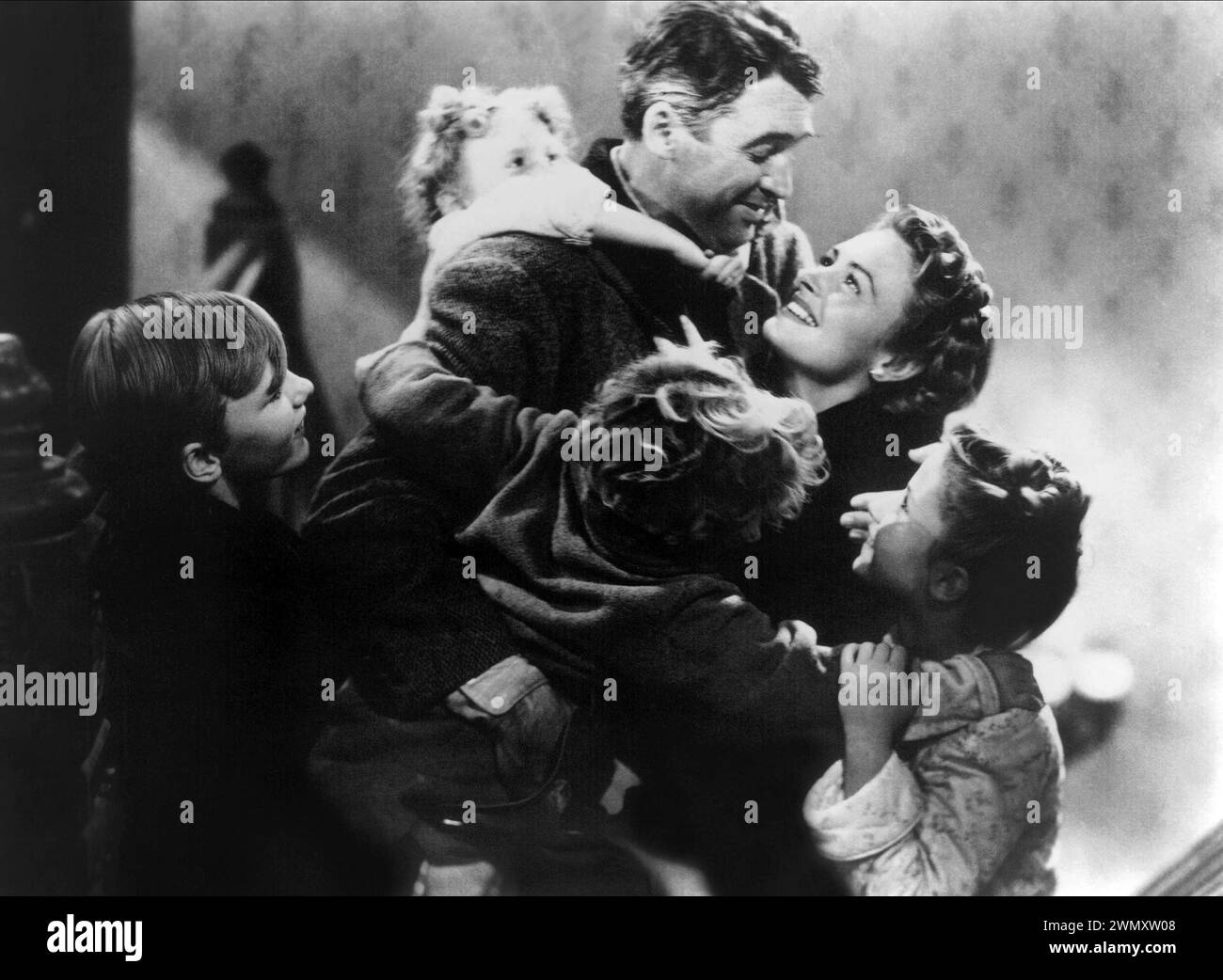 It's a Wonderful Life  James Stewart & Donna Reed Stock Photo