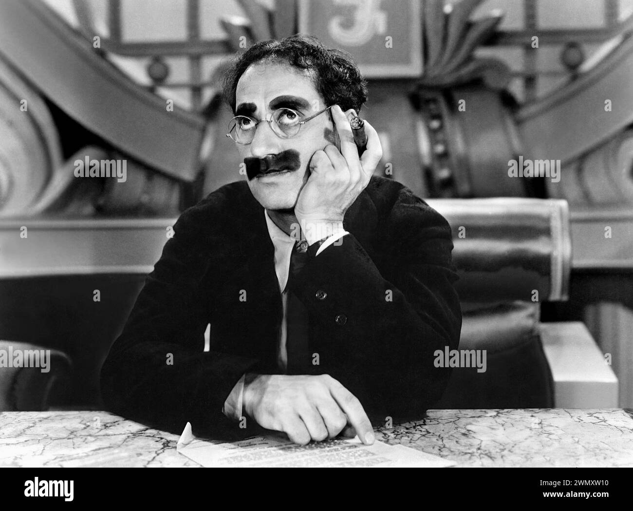 Duck Soup  Groucho Marx Stock Photo