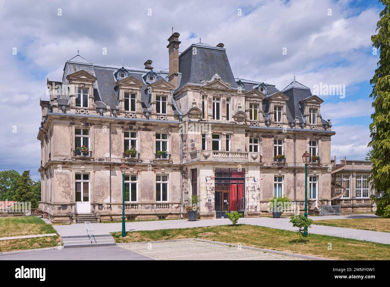 France, Vosges, Xertigny, the Chateau des Brasseurs (Brewers Castle