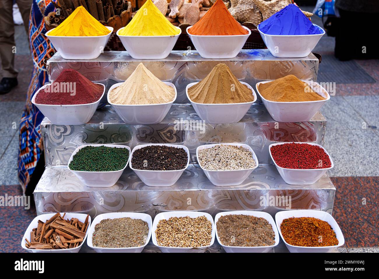 Egypt, Aswan, spices Stock Photo - Alamy