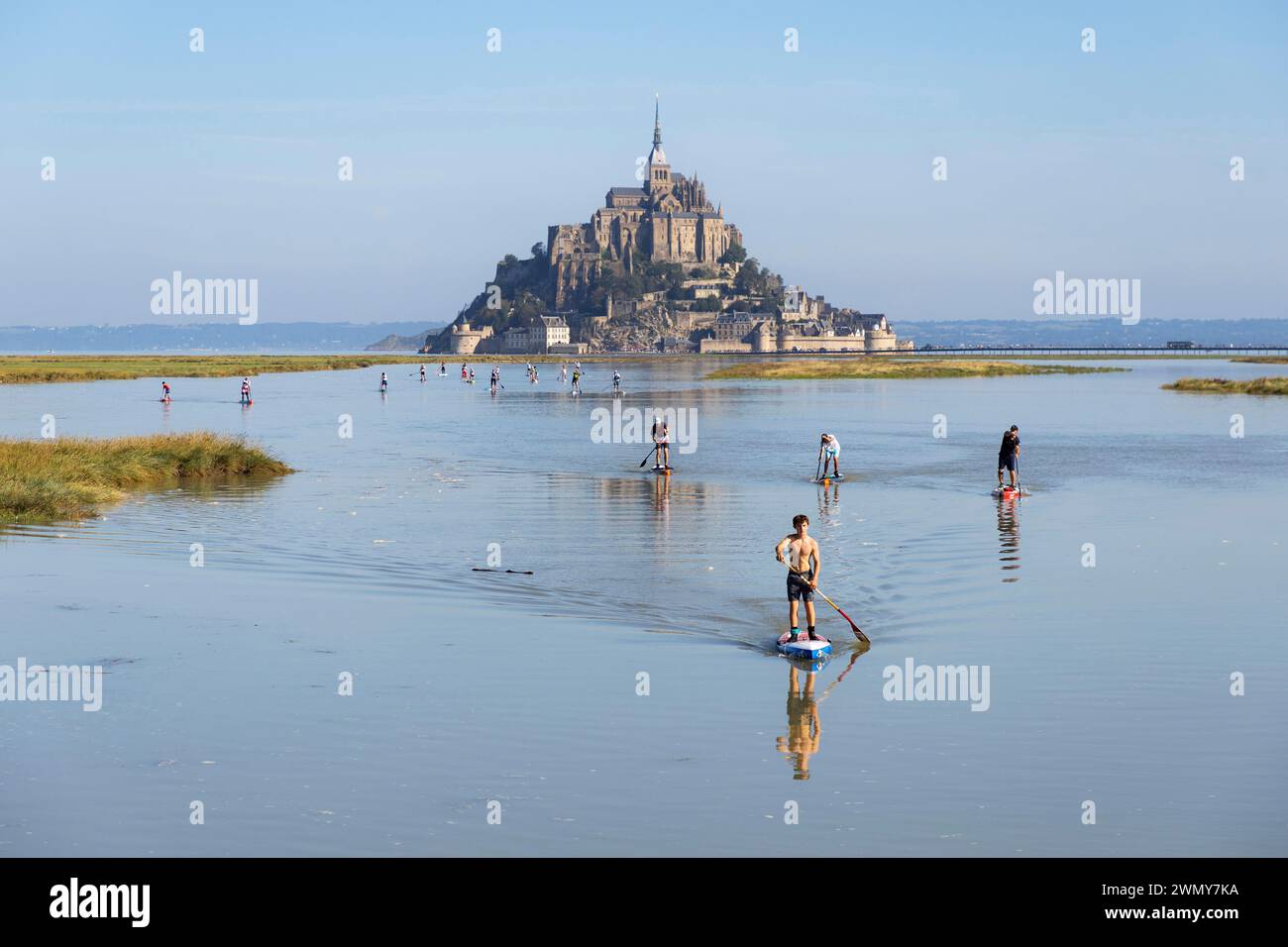 France Manche Mont Saint Michel High Tides On Mont Saint Michel France Manche Mont Saint Michel High Tides On Mont Saint Michel