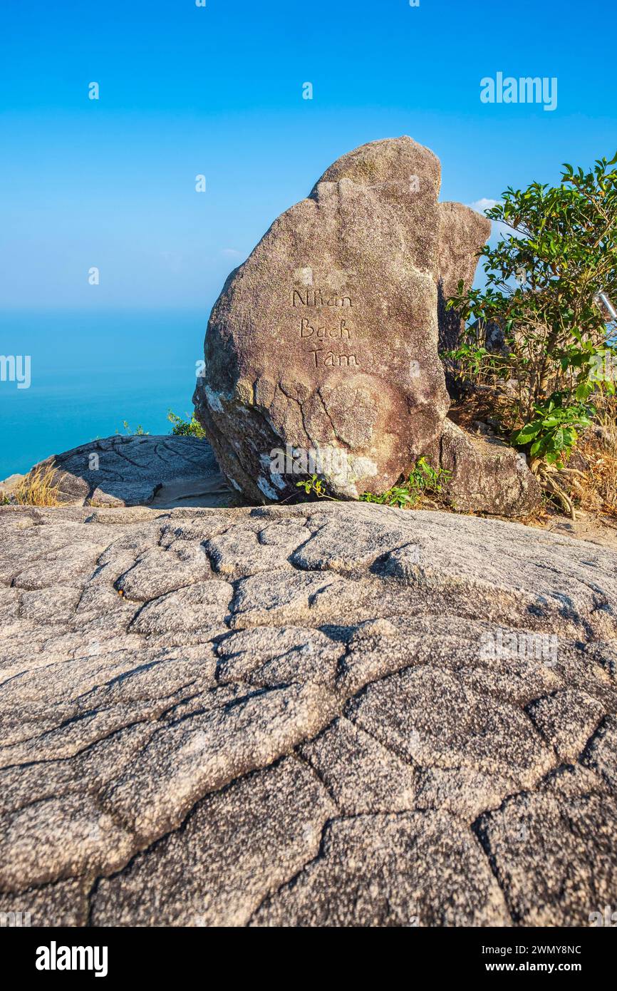 Vietnam, Kien Giang province, Hon Son (or Lai Son) island, Ma Thien Lanh peak Stock Photo