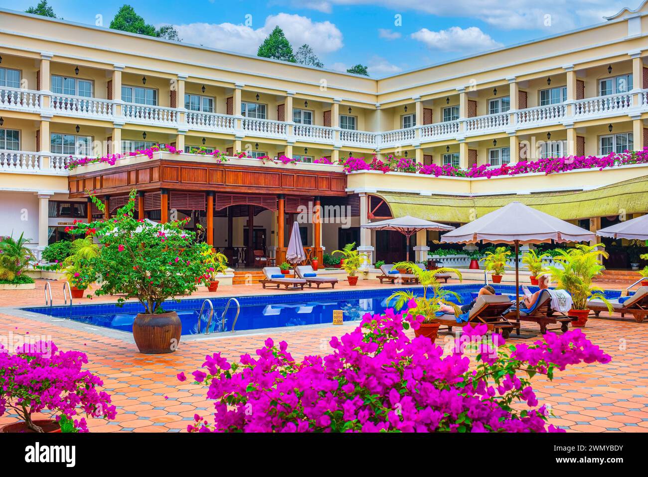 Vietnam, Mekong Delta, Can Tho, Victoria Can Tho Resort 4 stars hotel Stock Photo Alamy