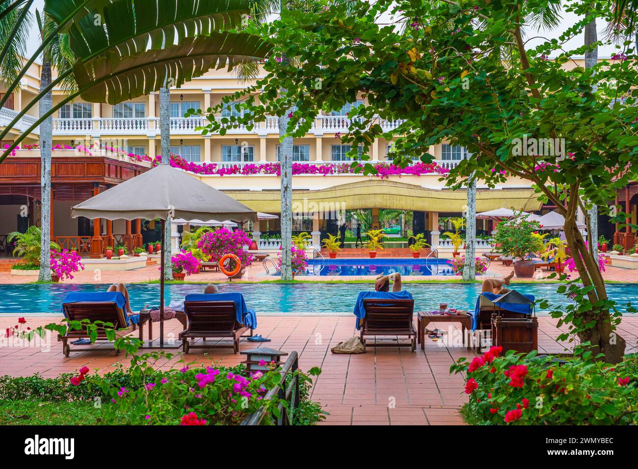Vietnam, Mekong Delta, Can Tho, Victoria Can Tho Resort 4 stars hotel Stock Photo Alamy