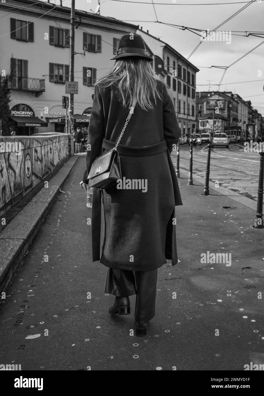 Street photography in black and white is a timeless art form that