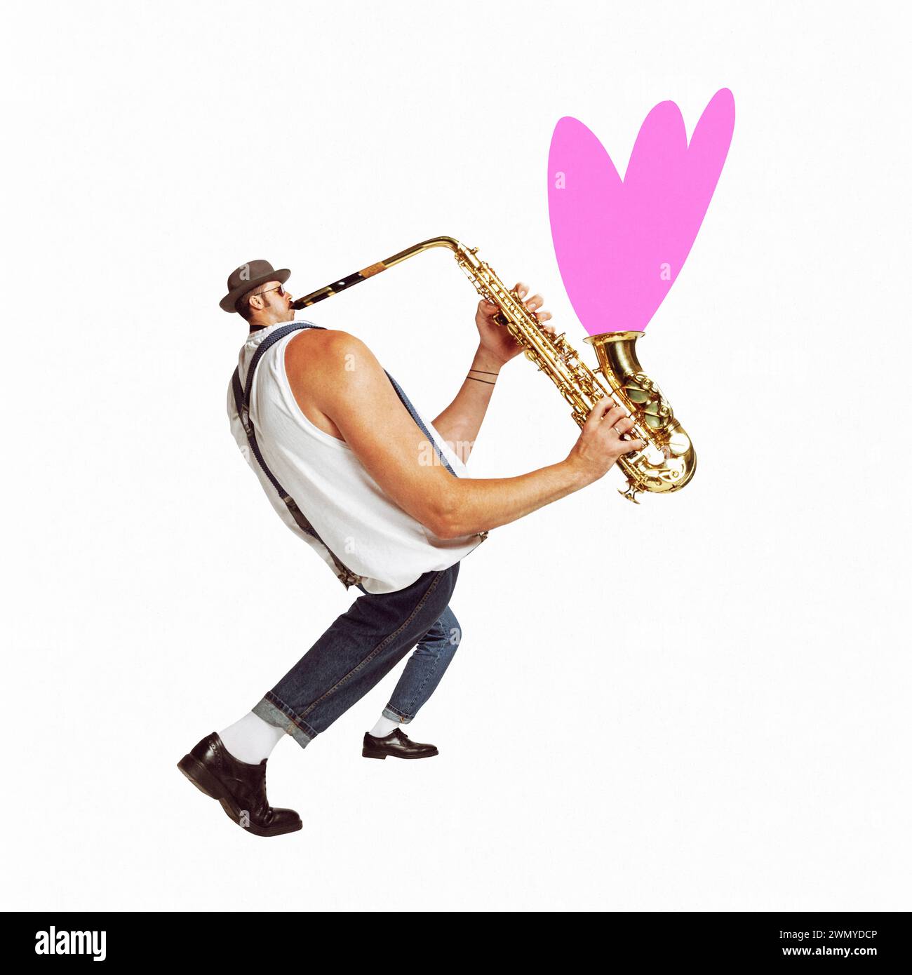 Pink sax Cut Out Stock Images & Pictures - Alamy