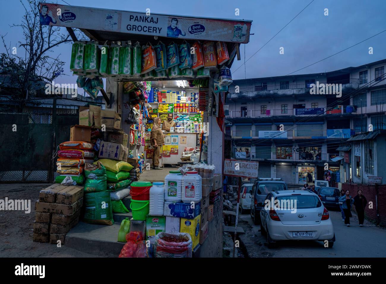 India, Nagaland, Kohima Stock Photo