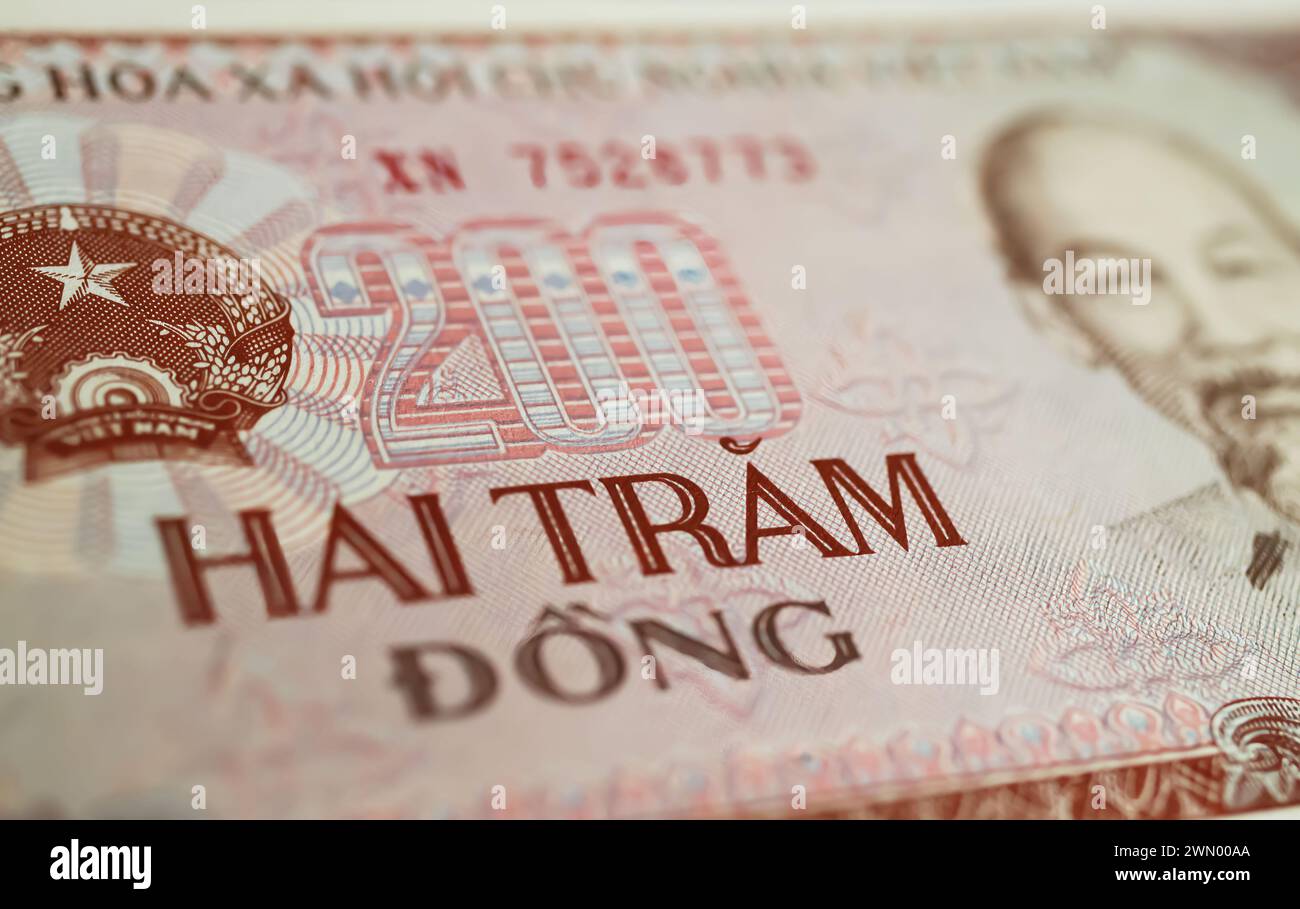 Old vietnamese dong vietnamese currency hi-res stock photography and ...