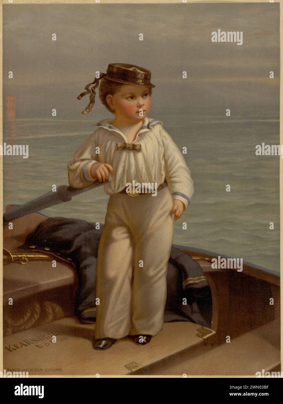 Young commodore. Young commodore Stock Photo - Alamy