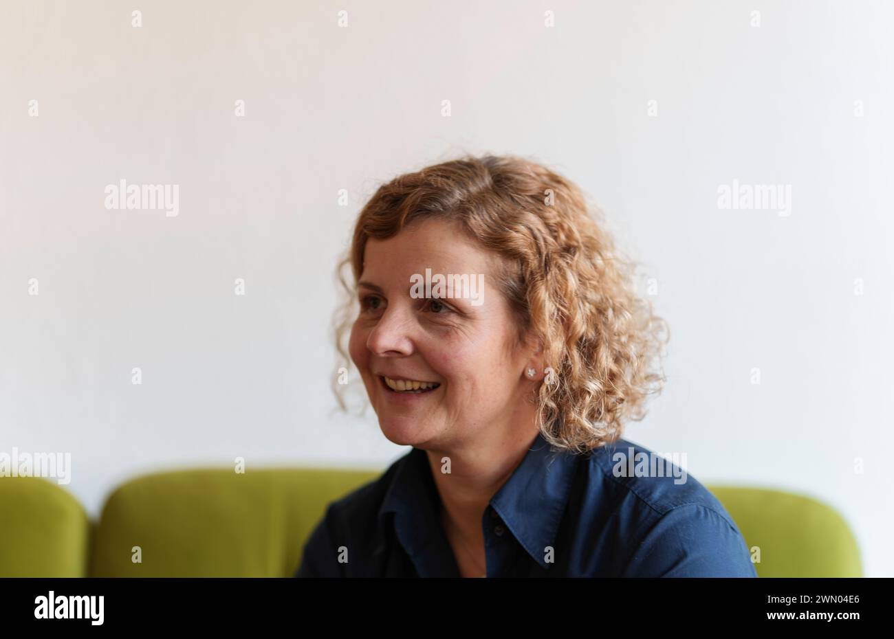 Mainz, Germany. 28th Feb, 2024. Stefanie Loth, state chairwoman of the