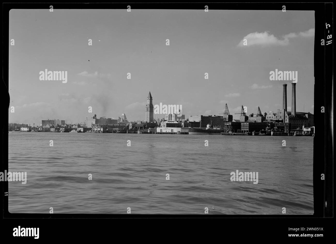 Boston Harbor. Boston Harbor Stock Photo