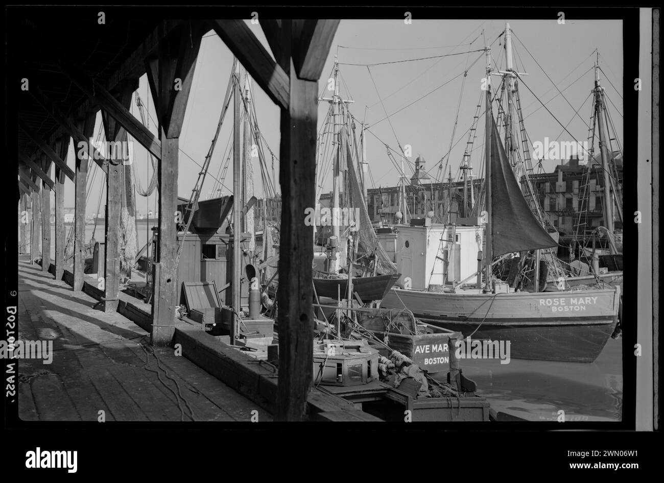 Boston waterfront. Boston waterfront Stock Photo